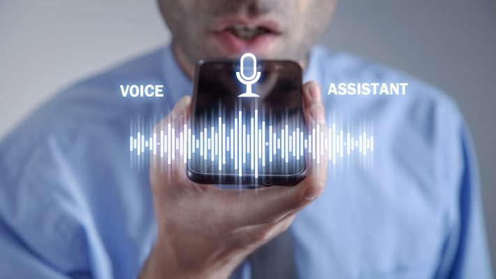 AI voice assistant helping business